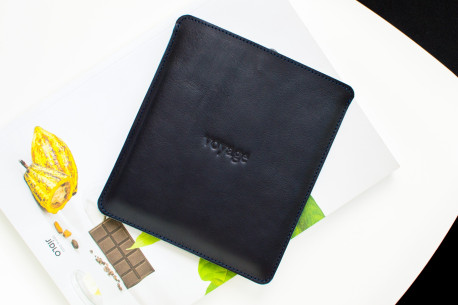 Leather sleeve Amazon Kindle // PELTA (Navy Blue)