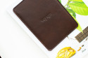 Leather sleeve Amazon Kindle // PELTA (Green)