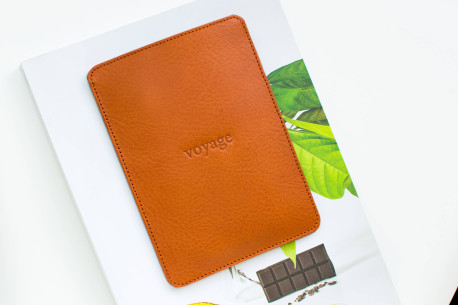 Leather sleeve Amazon Kindle // PELTA (Chestnut)