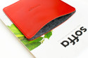 Leather sleeve Amazon Kindle // PELTA (Red)