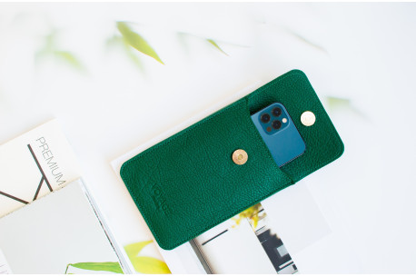Phone purse // Ester (Green)