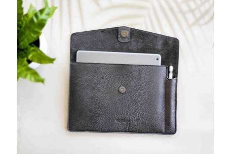 Leather iPad folio // ANKER (Grey)