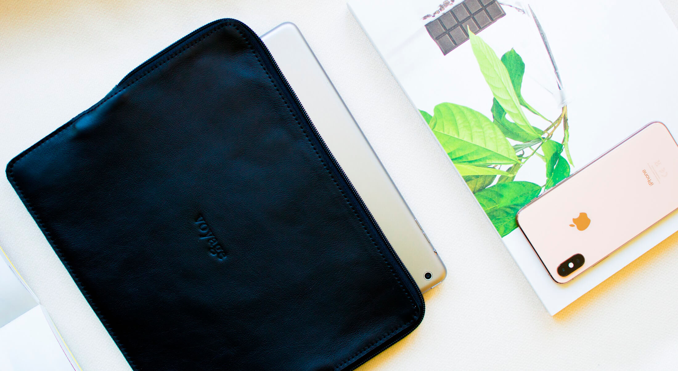 iPad Pro leather folio case